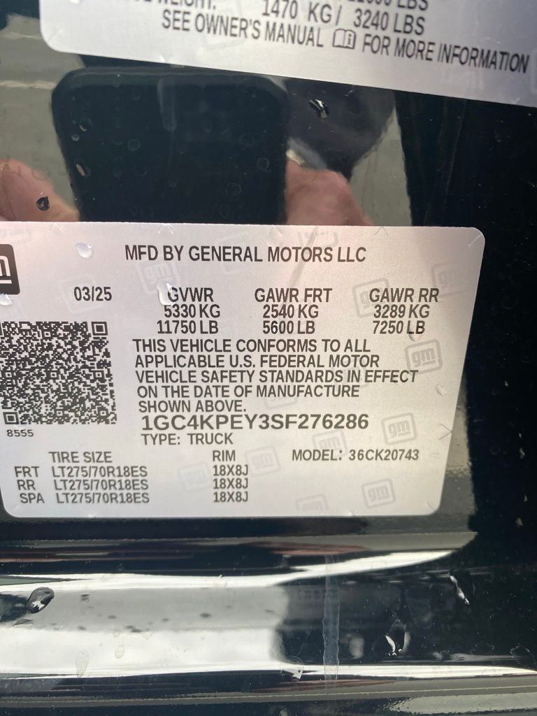 2025 Chevrolet Silverado 2500HD LTZ