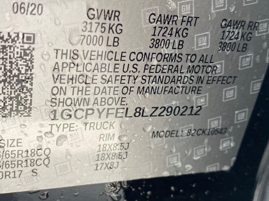 2020 Chevrolet Silverado 1500 LT Trail Boss