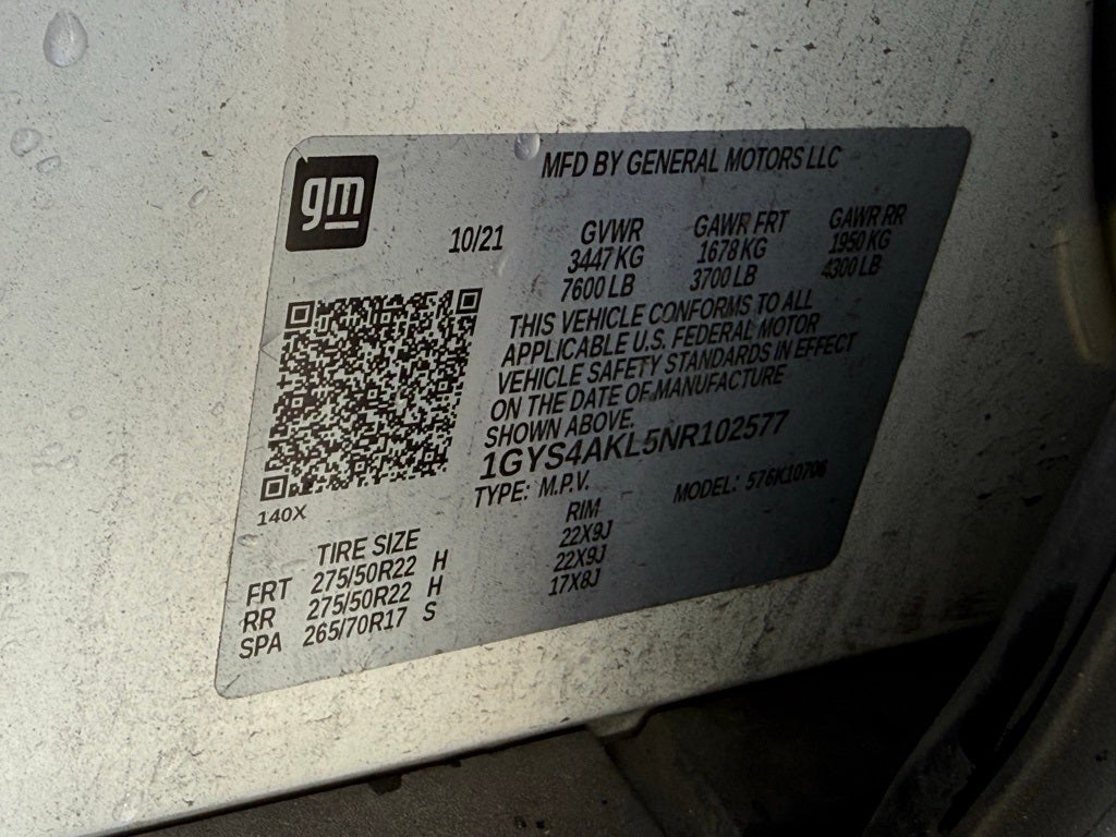 2022 Cadillac Escalade Luxury