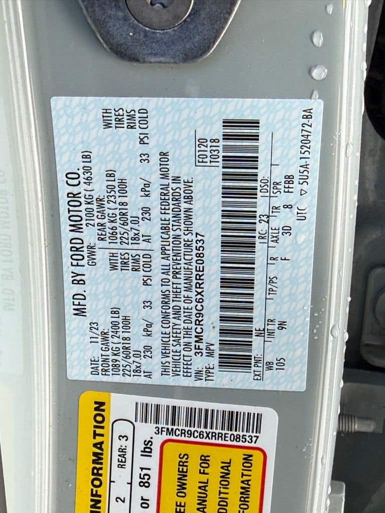 2024 Ford Bronco Sport Outer Banks