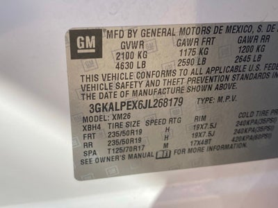 2018 GMC Terrain SLT