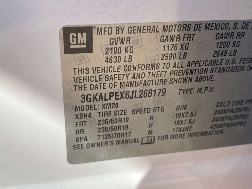2018 GMC Terrain SLT
