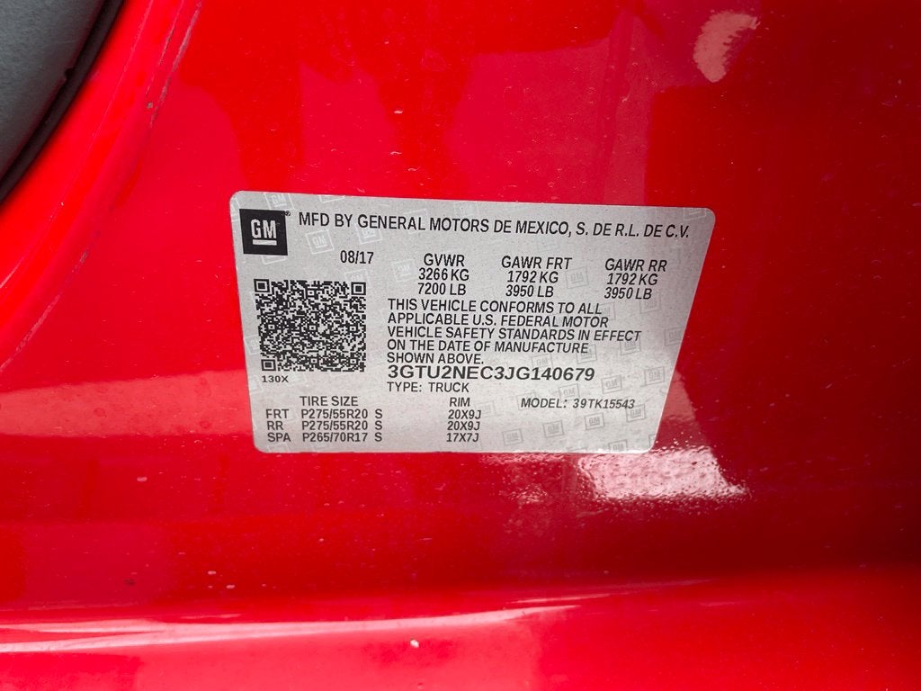 2018 GMC Sierra 1500 SLT