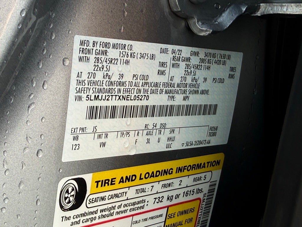 2022 Lincoln Navigator Black Label