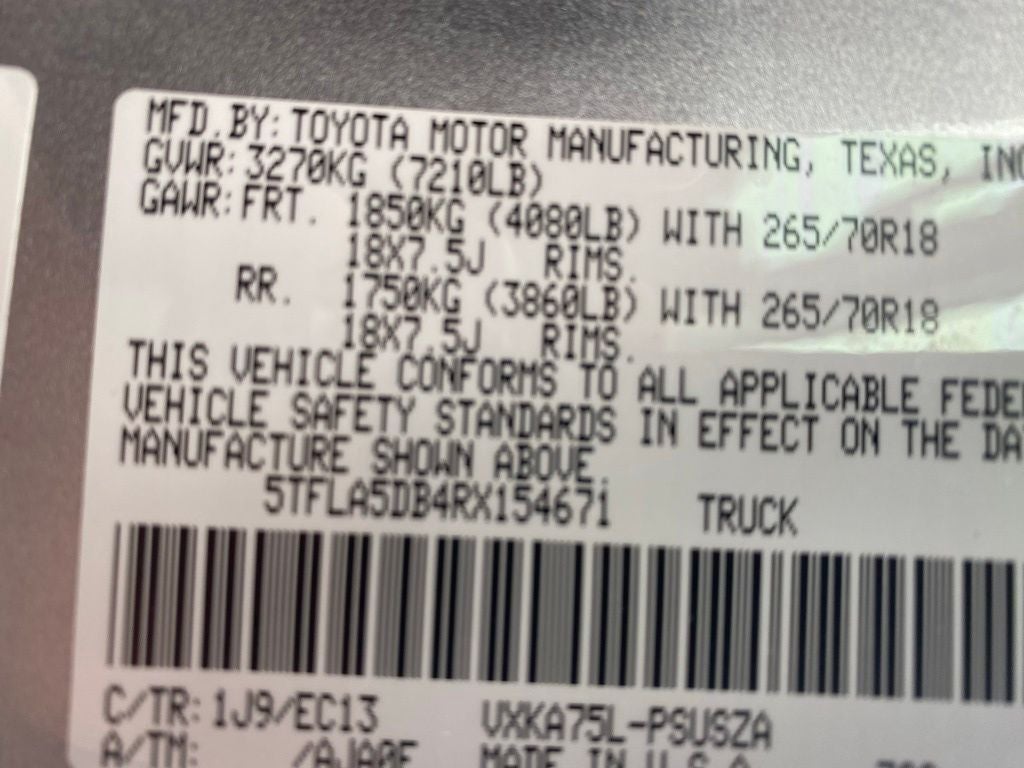 2024 Toyota Tundra SR5 TRD OFF-ROAD