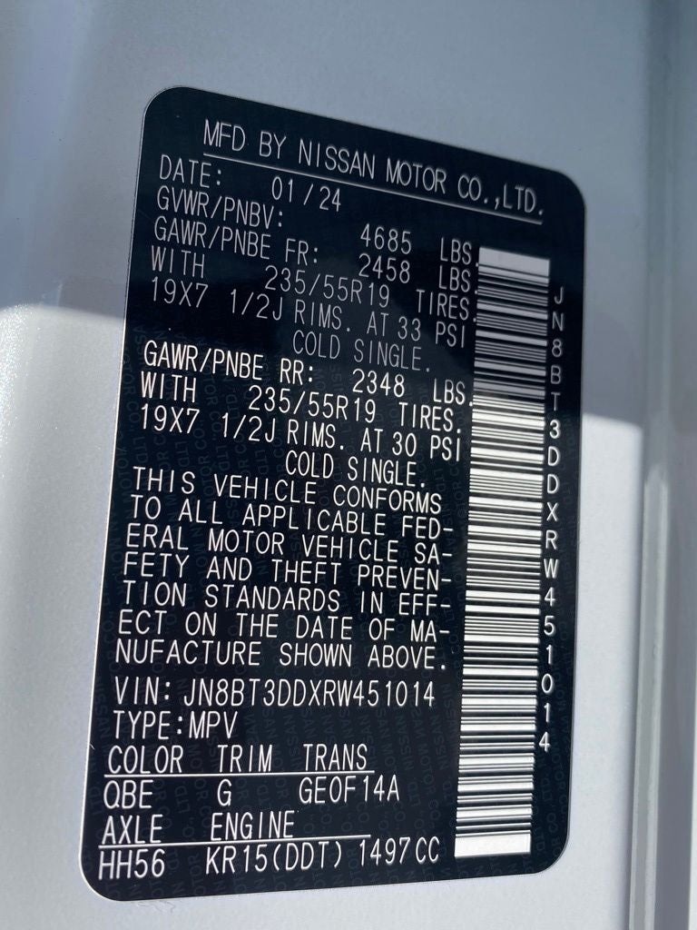 2024 Nissan Rogue Platinum