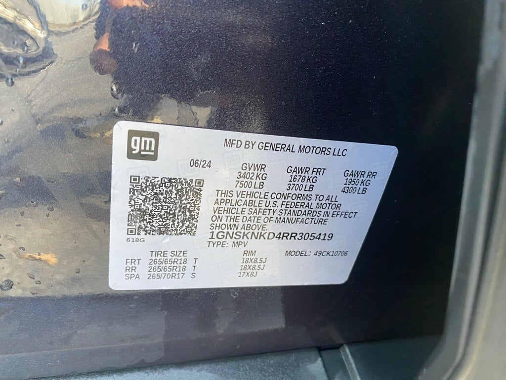 2024 Chevrolet Tahoe LT