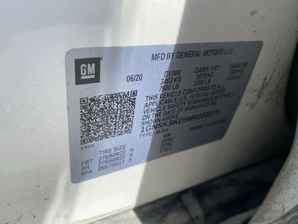 2021 Chevrolet Tahoe Premier