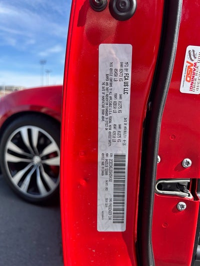 2016 Dodge Charger R/T Scat Pack 6.4L HEMI V8 - WHIPPLE SUPERCHARGER