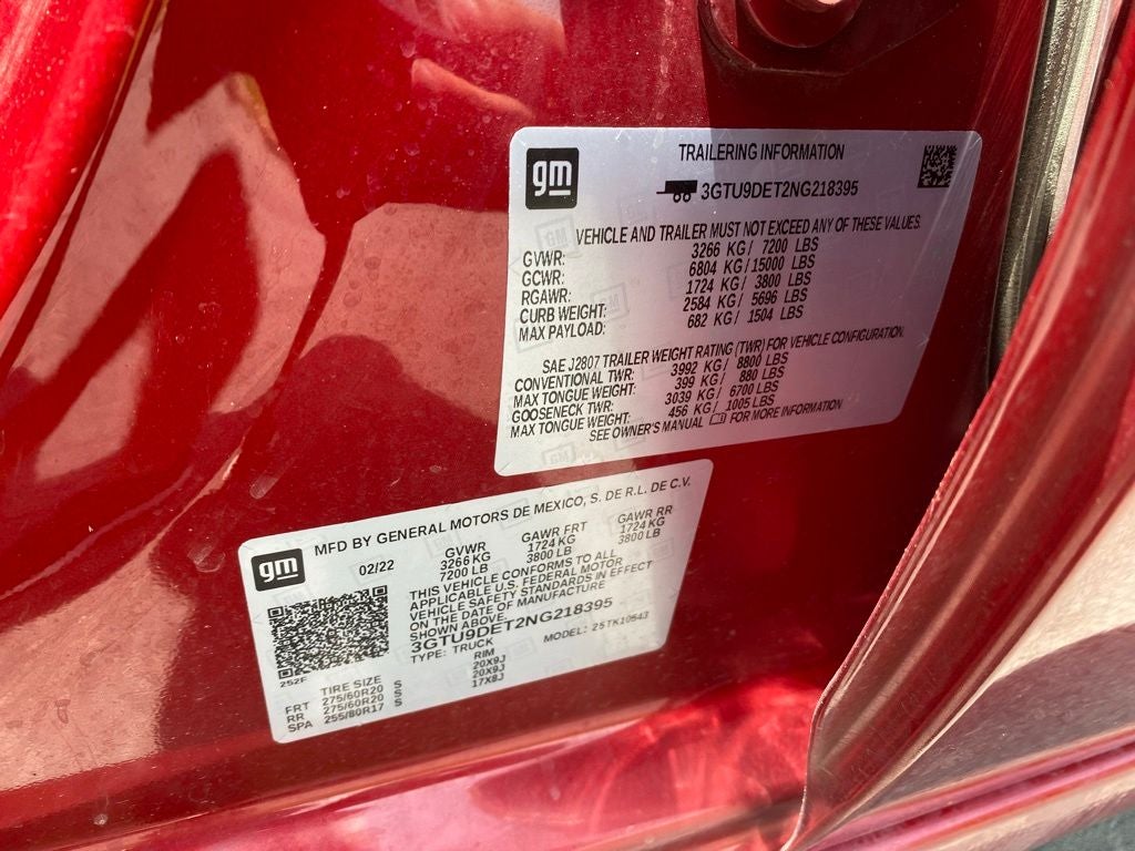 2022 GMC Sierra 1500 Limited SLT