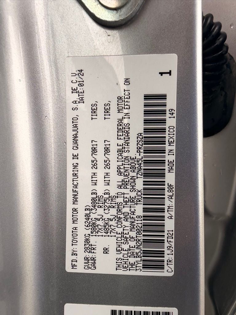 2024 Toyota Tacoma TRD Off-Road