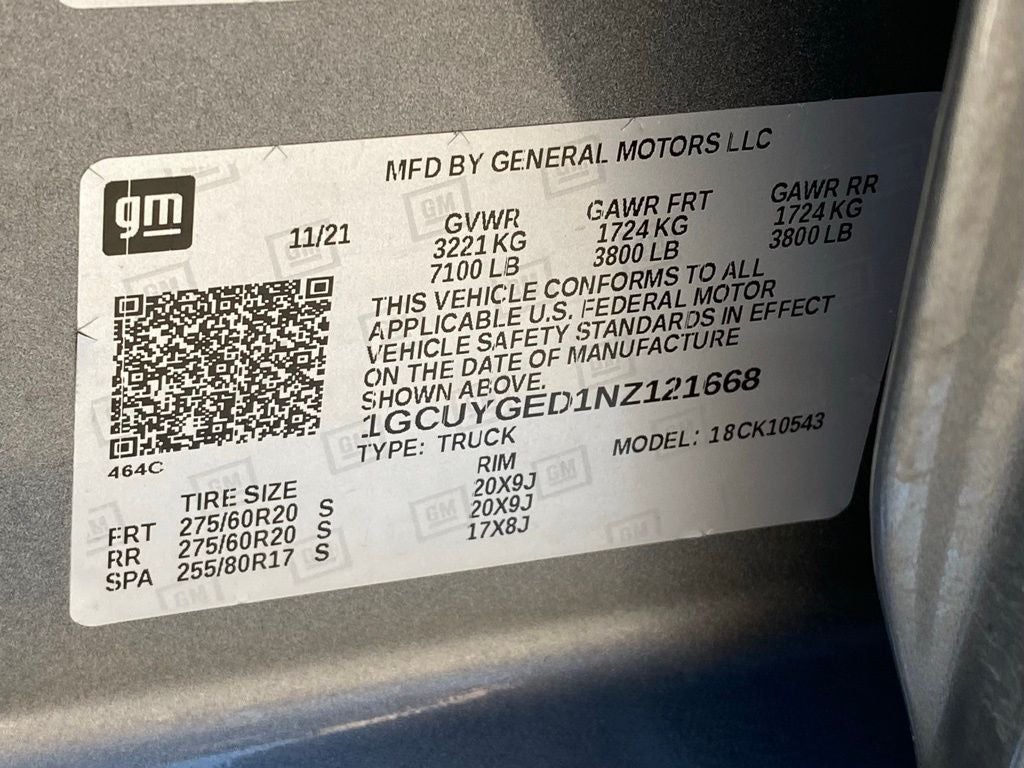 2022 Chevrolet Silverado 1500 LTD LTZ