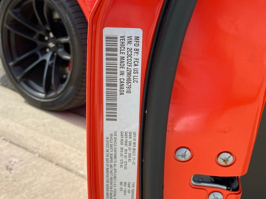 2021 Dodge Challenger R/T Scat Pack Widebody T/A