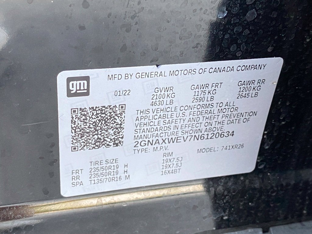 2022 Chevrolet Equinox RS