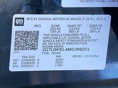 2021 GMC Sierra 1500 Denali LOW MILES, 6.2L, SUNROOF