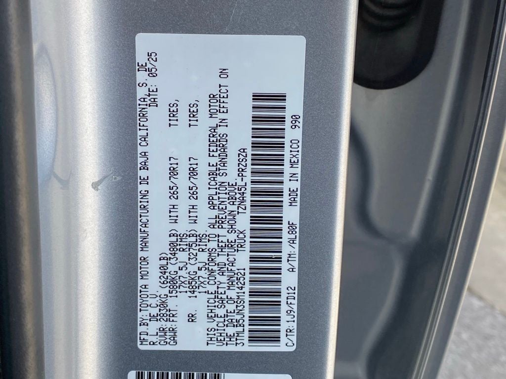 2025 Toyota Tacoma TRD Off-Road