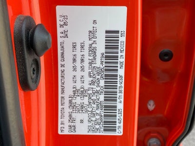 2023 Toyota Tacoma TRD Pro V6