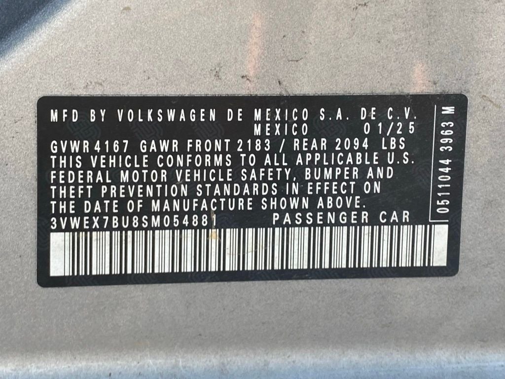 2025 Volkswagen Jetta 1.5T SE