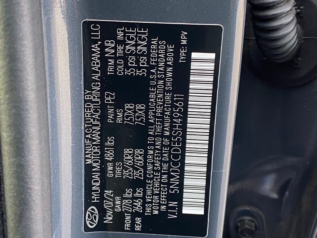 2025 Hyundai Tucson SEL Convenience