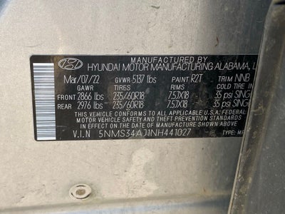 2022 Hyundai Santa Fe SEL