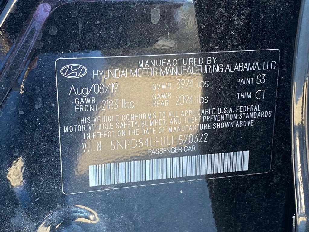 2020 Hyundai Elantra SEL