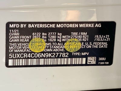 2022 BMW X5 sDrive40i