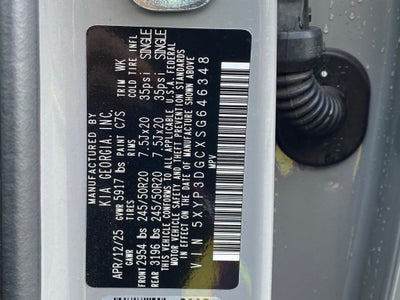 2025 Kia Telluride EX X-Line