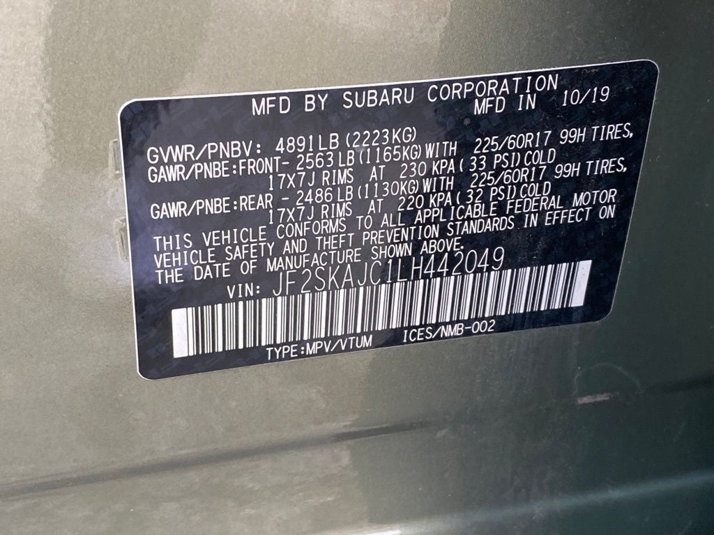 2020 Subaru Forester Premium