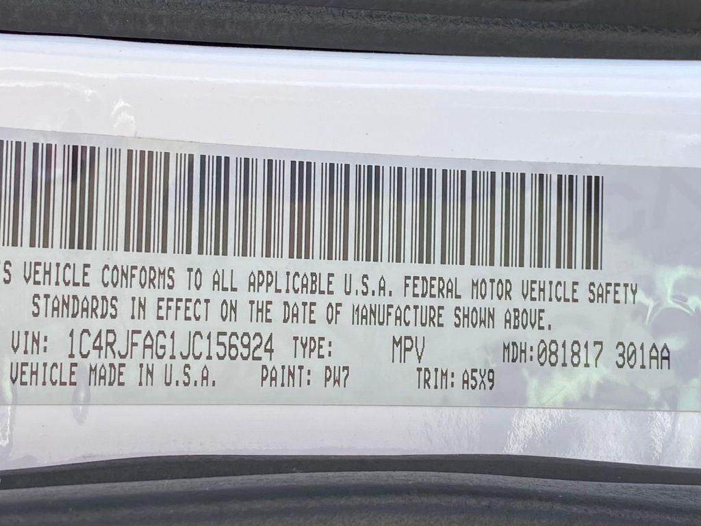 2018 Jeep Grand Cherokee Laredo E