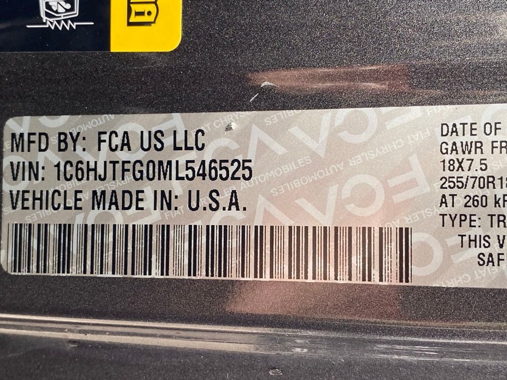 2021 Jeep Gladiator Overland