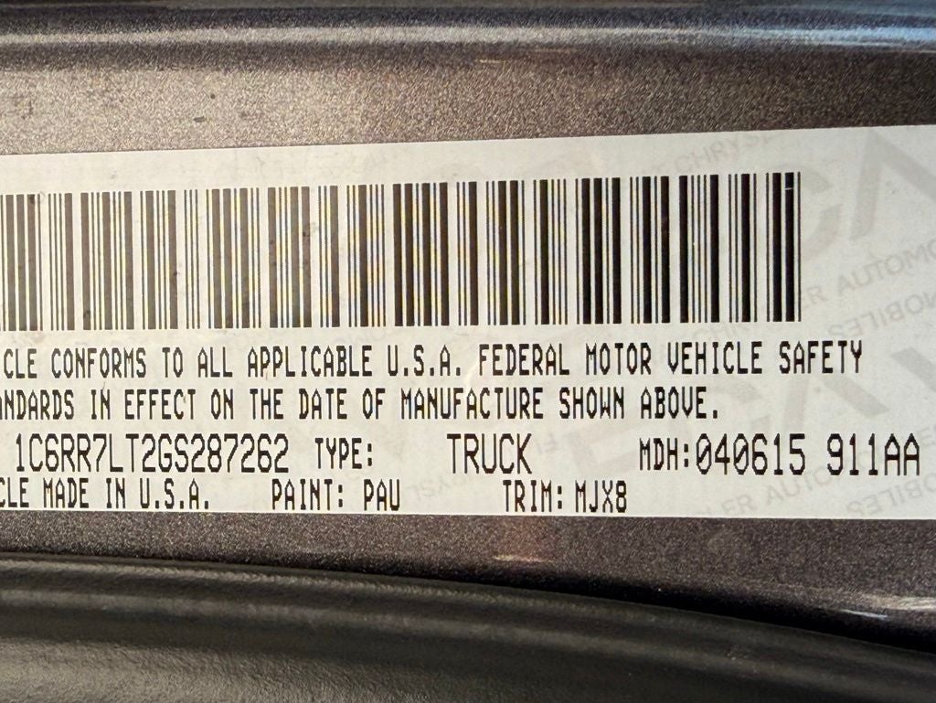 2016 RAM 1500 Big Horn