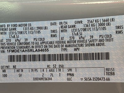 2024 Ford Bronco Black Diamond SASQUATCH PKG