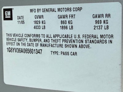 2006 Cadillac XLR Base