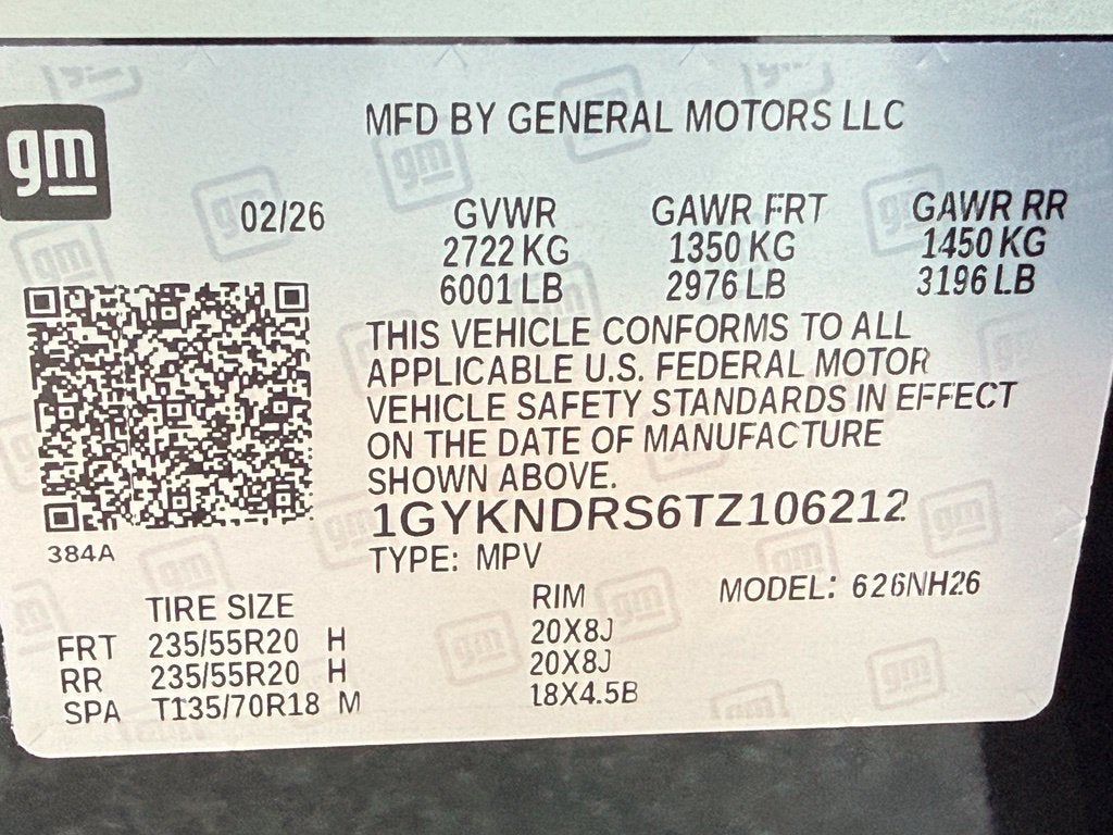 2026 Cadillac XT5 Premium Luxury