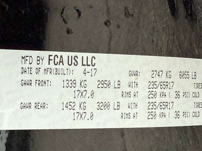 2017 Chrysler Pacifica Touring L LOW PRICED VAN!