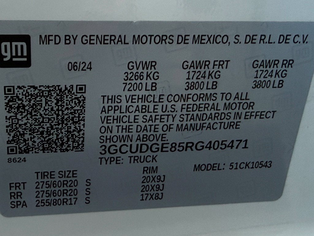 2024 Chevrolet Silverado 1500 LTZ