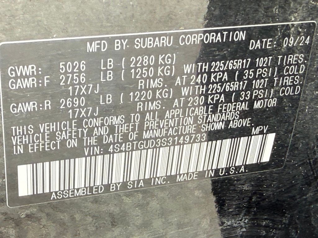 2025 Subaru Outback Wilderness