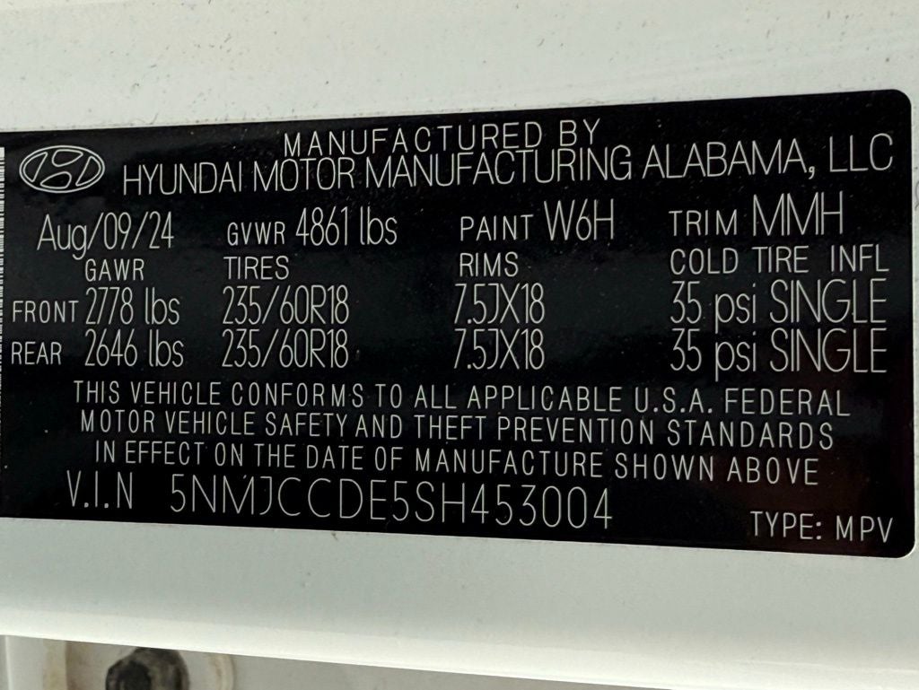 2025 Hyundai Tucson SEL Convenience AWD