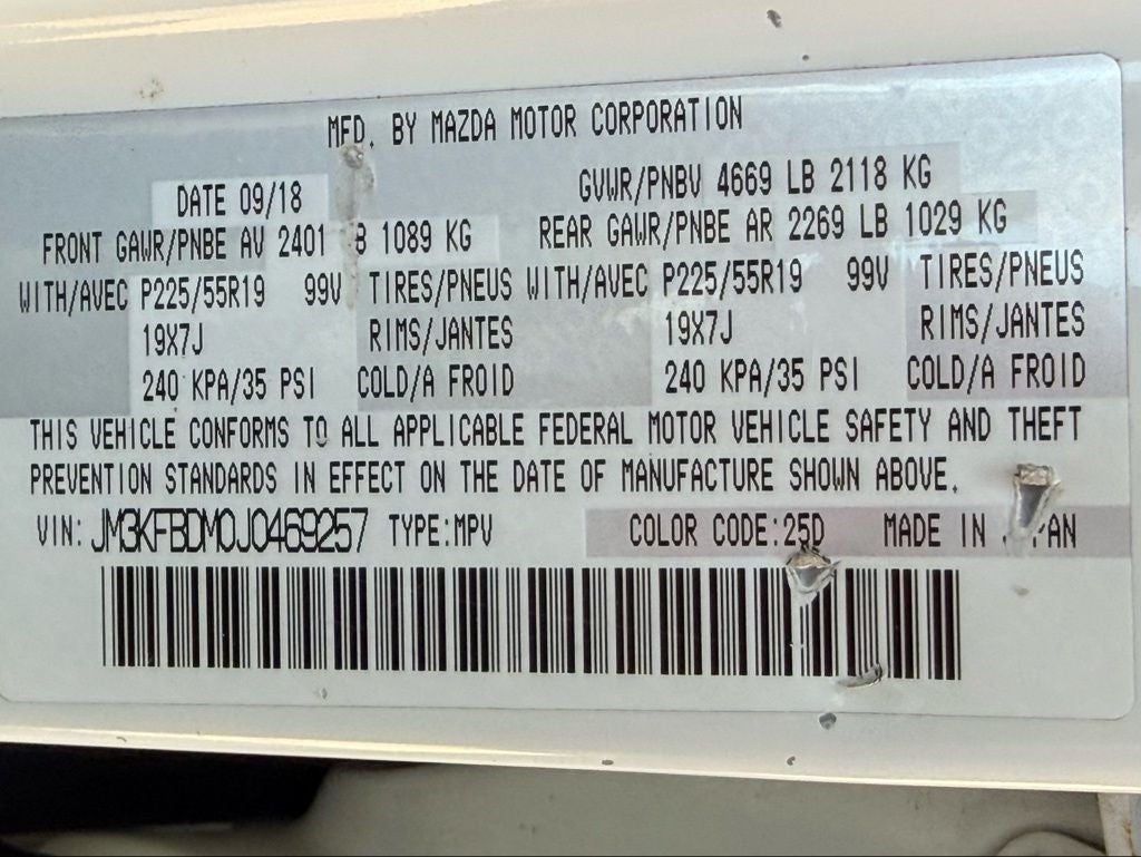 2018 Mazda Mazda CX-5 Grand Touring NAVI