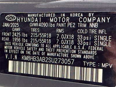 2025 Hyundai Kona SEL - HYUNDAI CPO / SUNROOF / CLEAN CARFAX