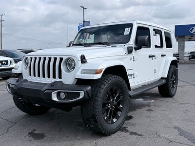 2021 Jeep Wrangler Unlimited Sahara 4xe retractable top