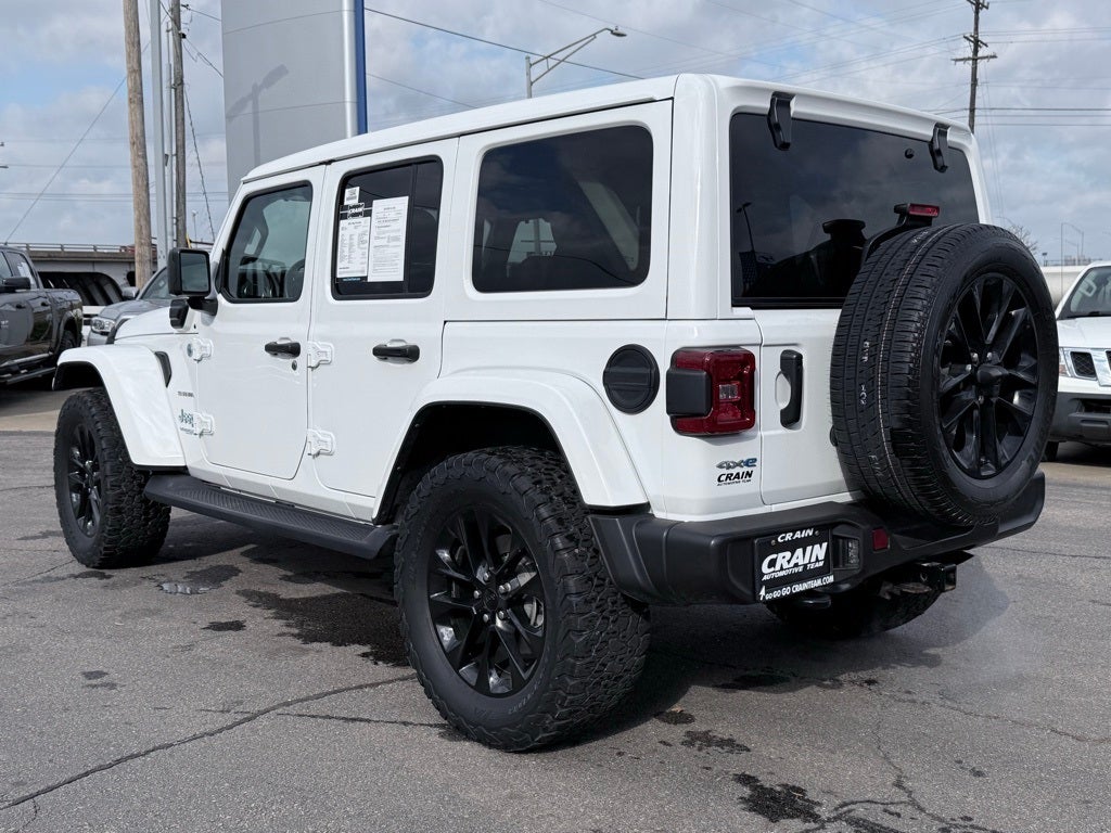 2021 Jeep Wrangler Unlimited Sahara 4xe retractable top