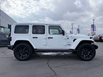 2021 Jeep Wrangler Unlimited Sahara 4xe retractable top