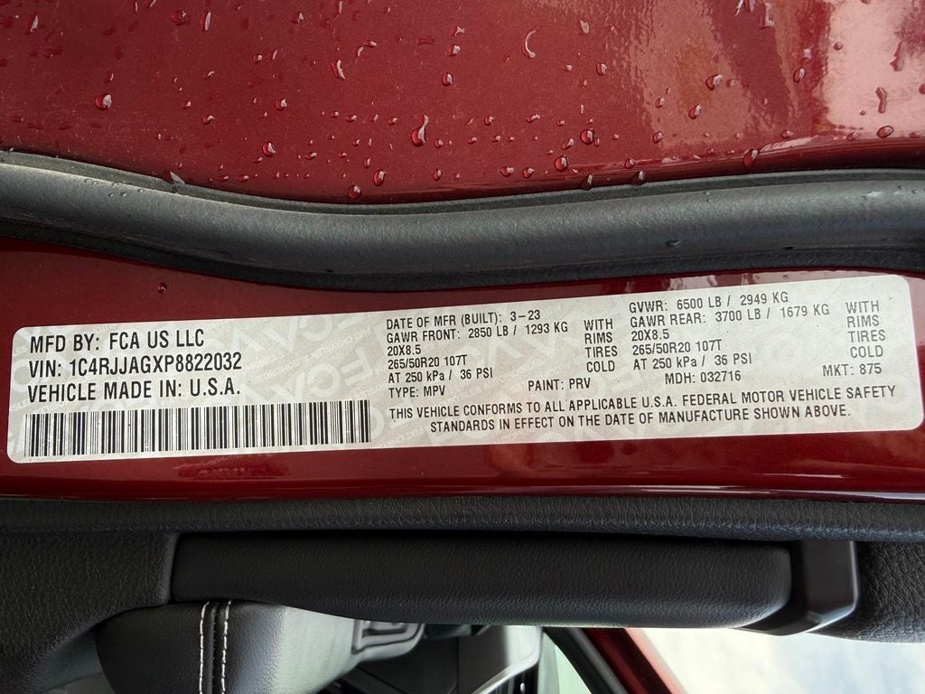 2023 Jeep Grand Cherokee L Altitude