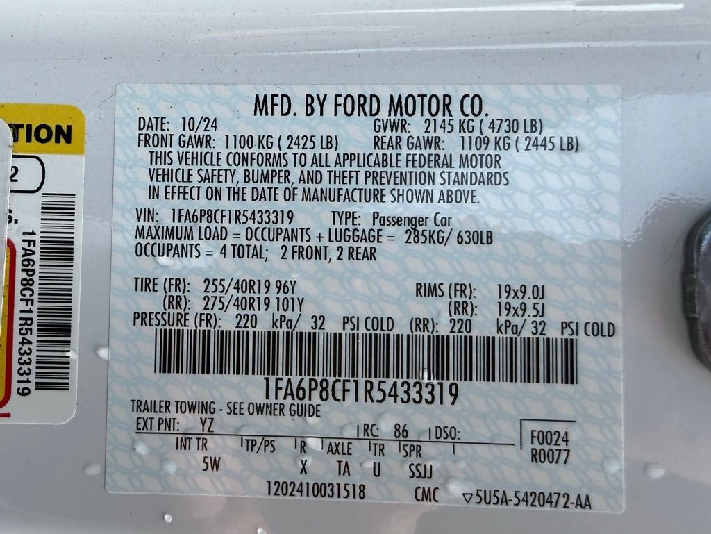 2024 Ford Mustang GT Premium RTR UPFITTED LOADED