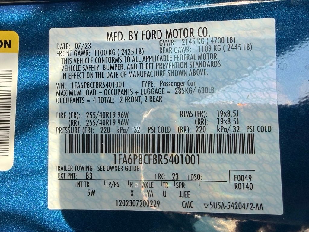 2024 Ford Mustang GT Premium