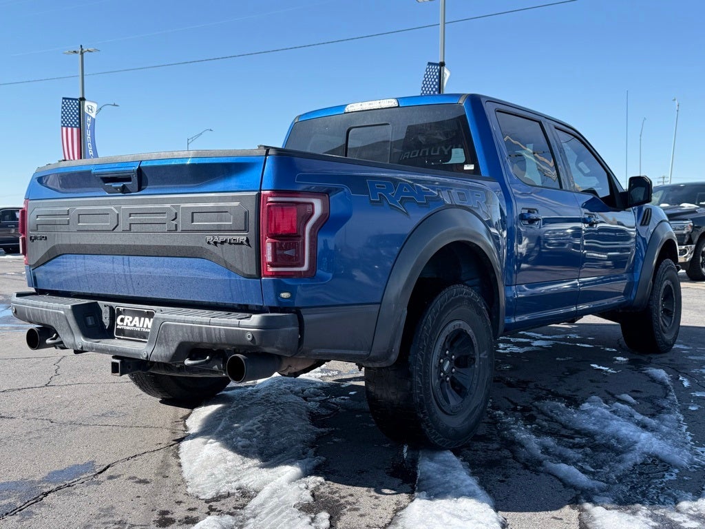 2018 Ford F-150 Raptor rapt tech pack,360 camera,stell bumper,twin moonro