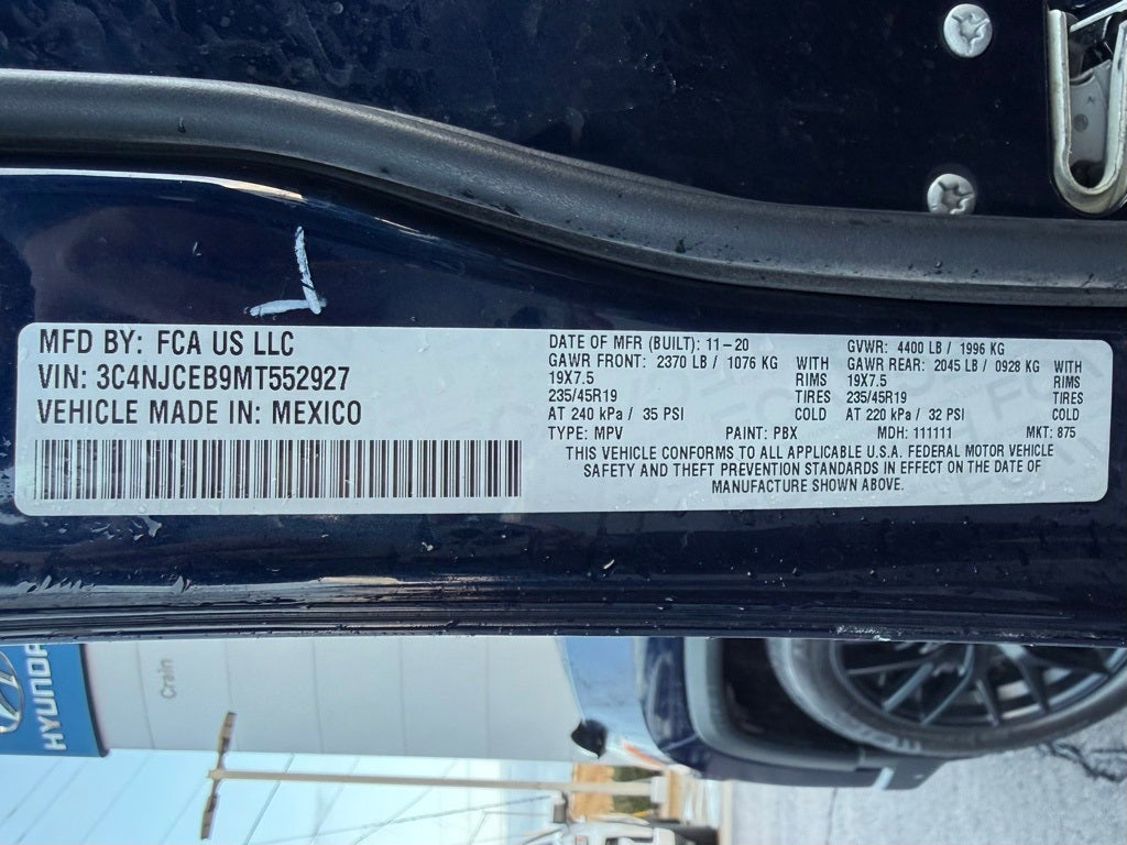 2021 Jeep Compass 80th Special Edition