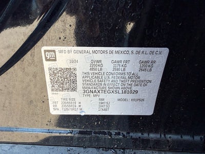 2025 Chevrolet Equinox RS