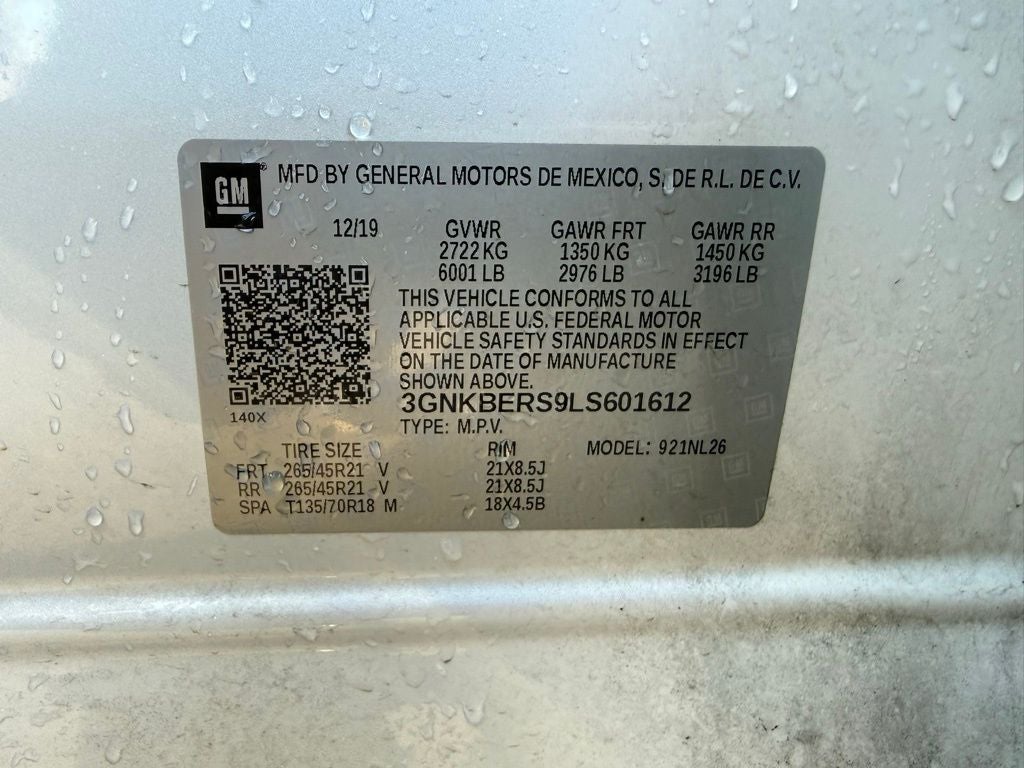 2020 Chevrolet Blazer RS